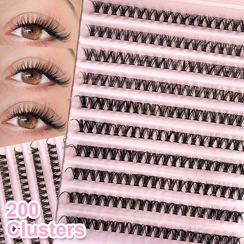 Lash Tray Organizer - Cílios individuais para cílios, 8-16mm, 200