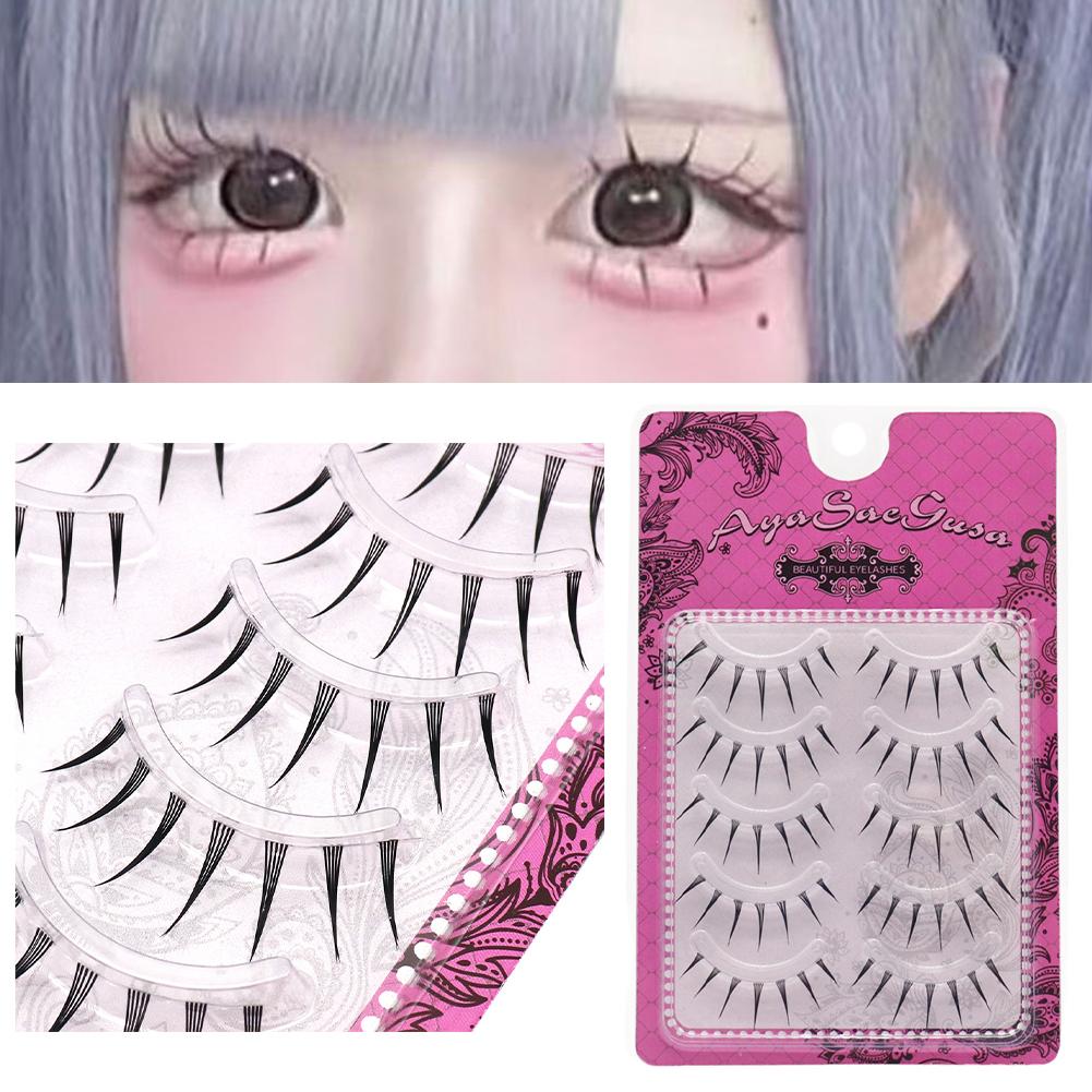 Eyelash Extension Japanese Style - 5 Pares de Cílios Postiços Estilo