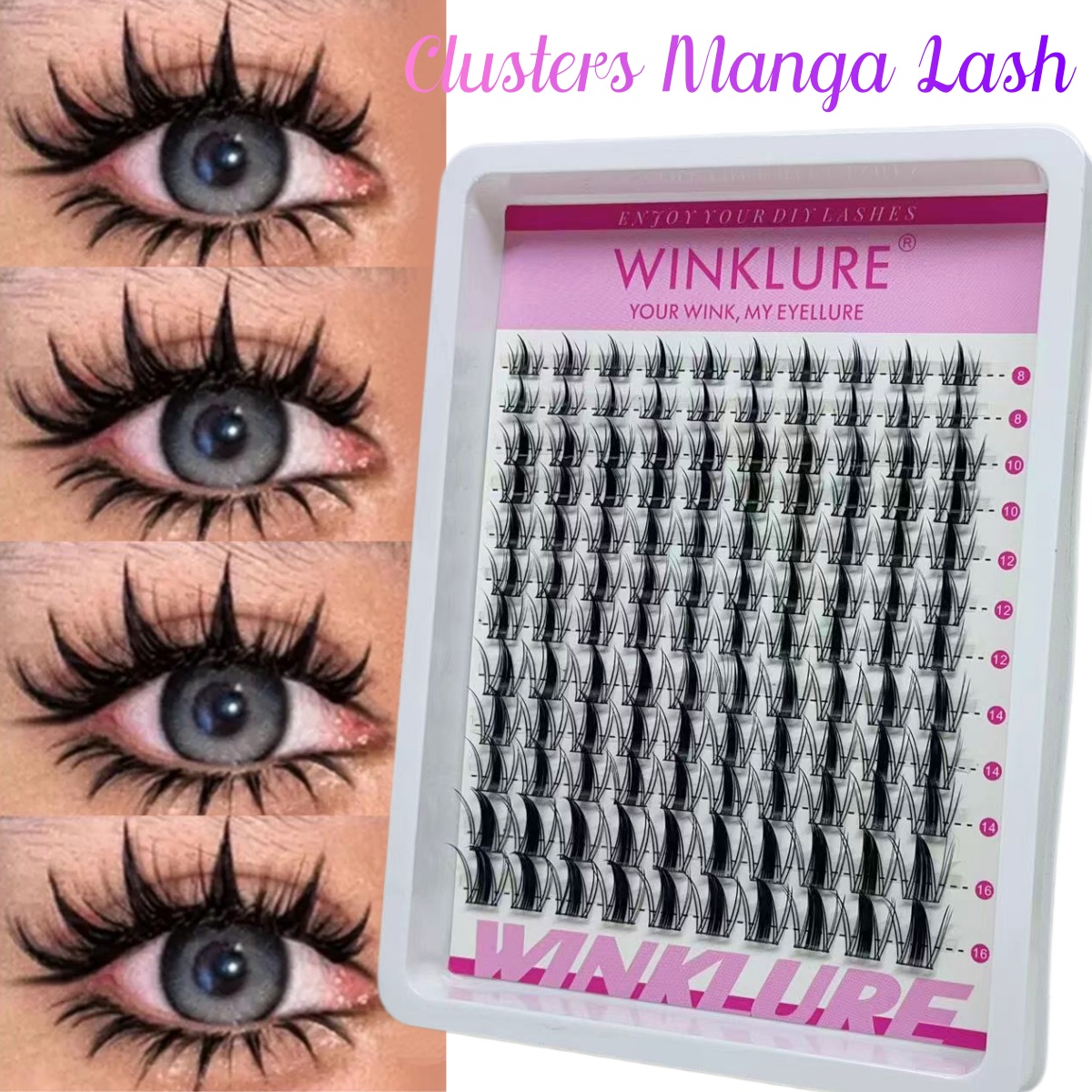 Lash Tray Organizer - WINKLURE Kit de Cílios Postiços em