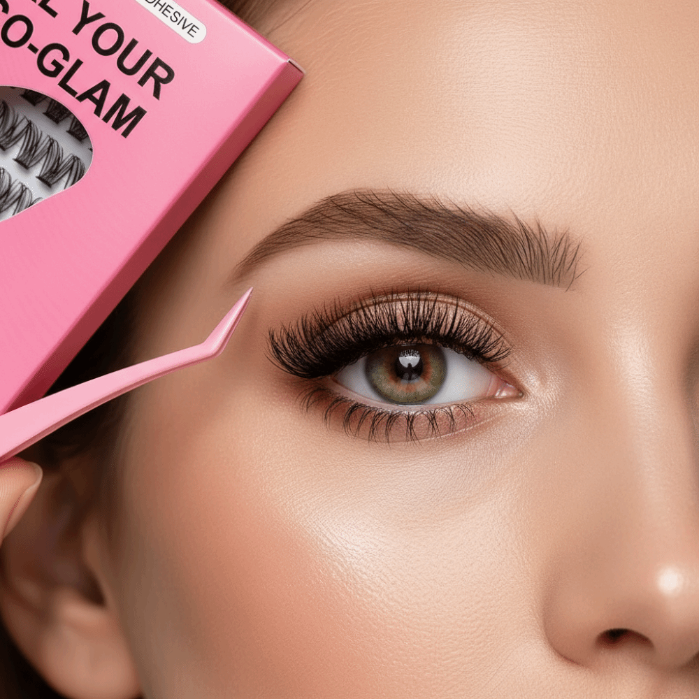 Eyelash Extension For Asian Eyes - Kit de Extensão de Cílios DIY
