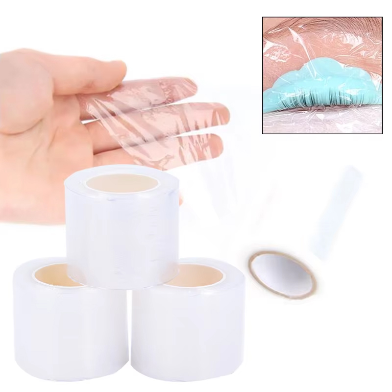Eyelash Extension Jakarta - Filme Transparente para Maquiagem 200m/Rolo, Cobertura