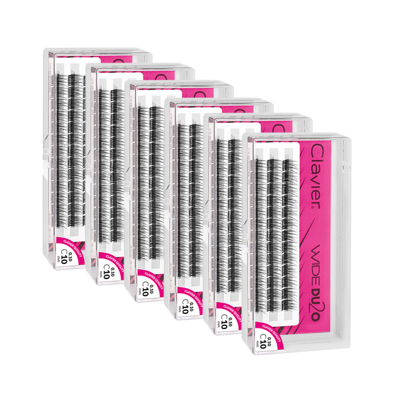 Eyelash Extension Double Volume - Kit de Cílios Postiços Profissionais WIDE