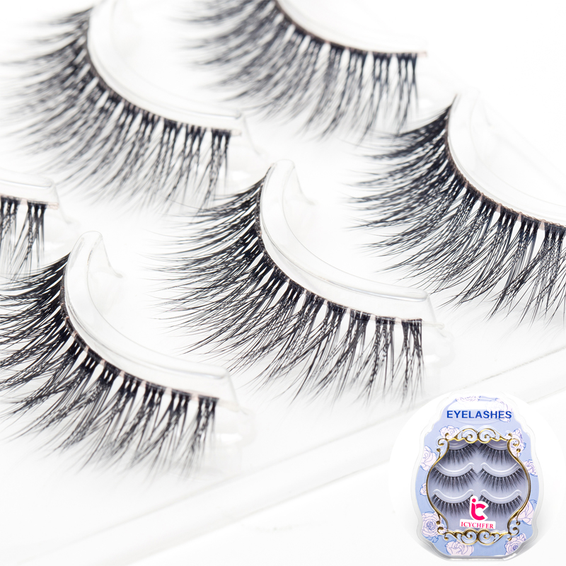 Eyelash Extension Japanese Style - Icycheer-cílios postiços, maquiagem estilo japonês, cílios