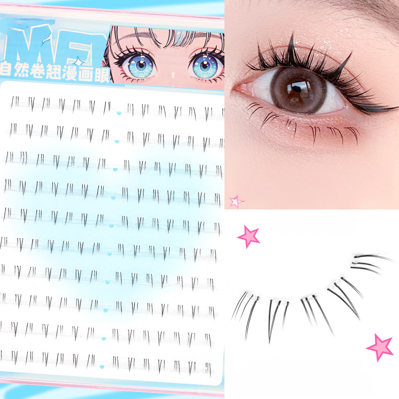 Eyelash Extension Korean - Cílios inferiores autoadesivos, sem necessidade de