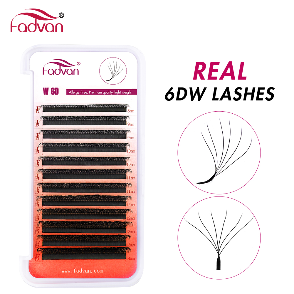 Fadvan real 6d w cílios 0.07 w - Eyelash Extension For Asian Eyes avaliação e preço