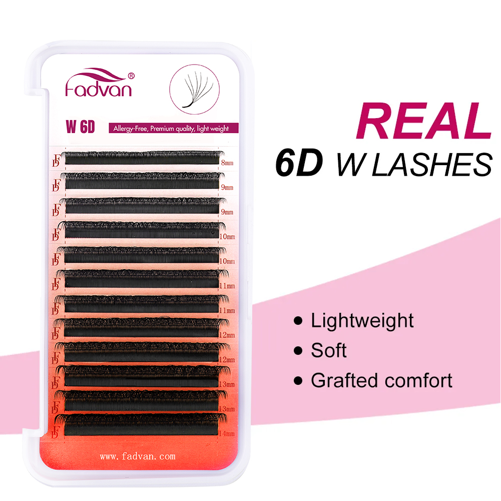 Fadvan real 6d w cílios 0.07 w - Eyelash Extension For Asian Eyes avaliação e preço