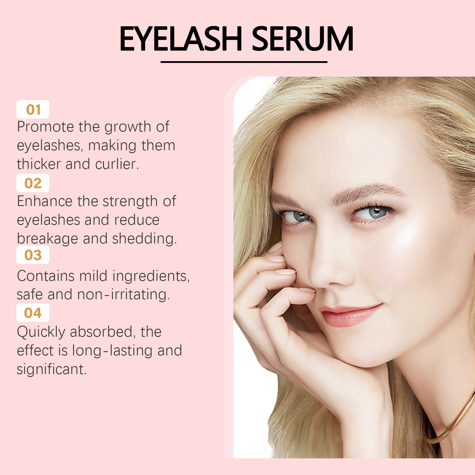 Sérum Intensificador de Cílios - Eyelash Extension For Asian Eyes avaliação e preço