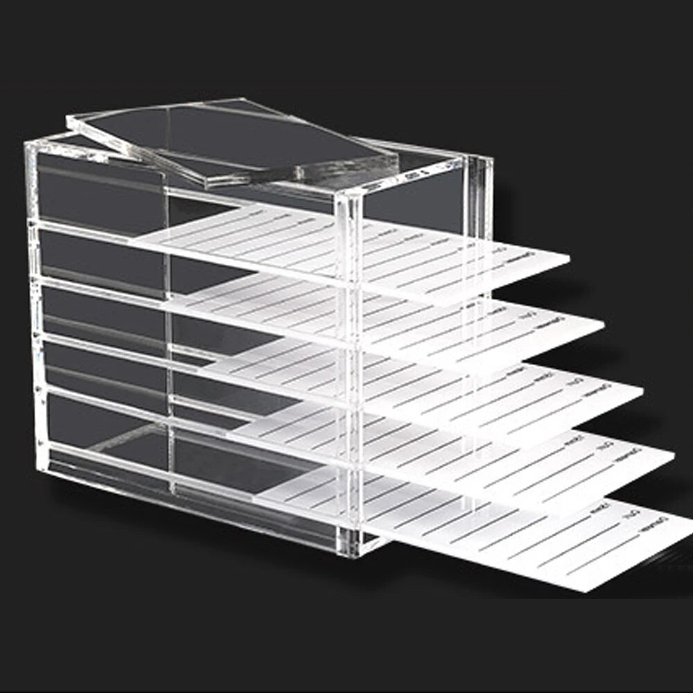 Caixa de armazenamento de exte - Lash Tray Organizer avaliação e preço