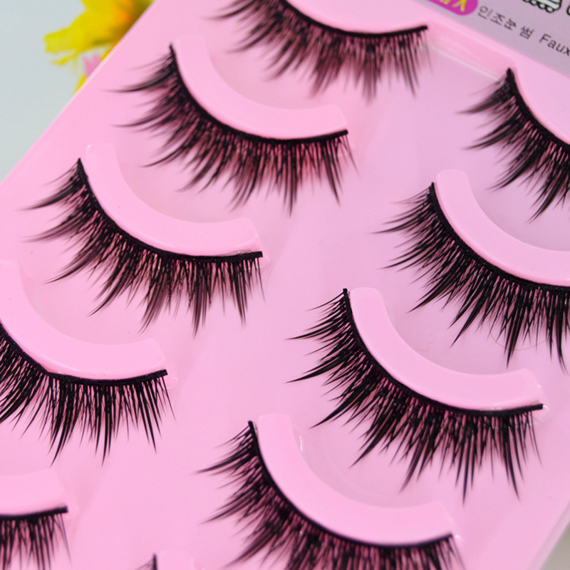 5 pares de cílios postiços lon - Eyelash Extension Japanese Style avaliação e preço