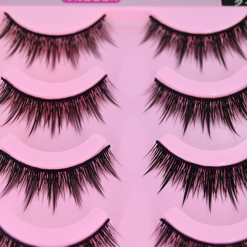 5 pares de cílios postiços lon - Eyelash Extension Japanese Style avaliação e preço