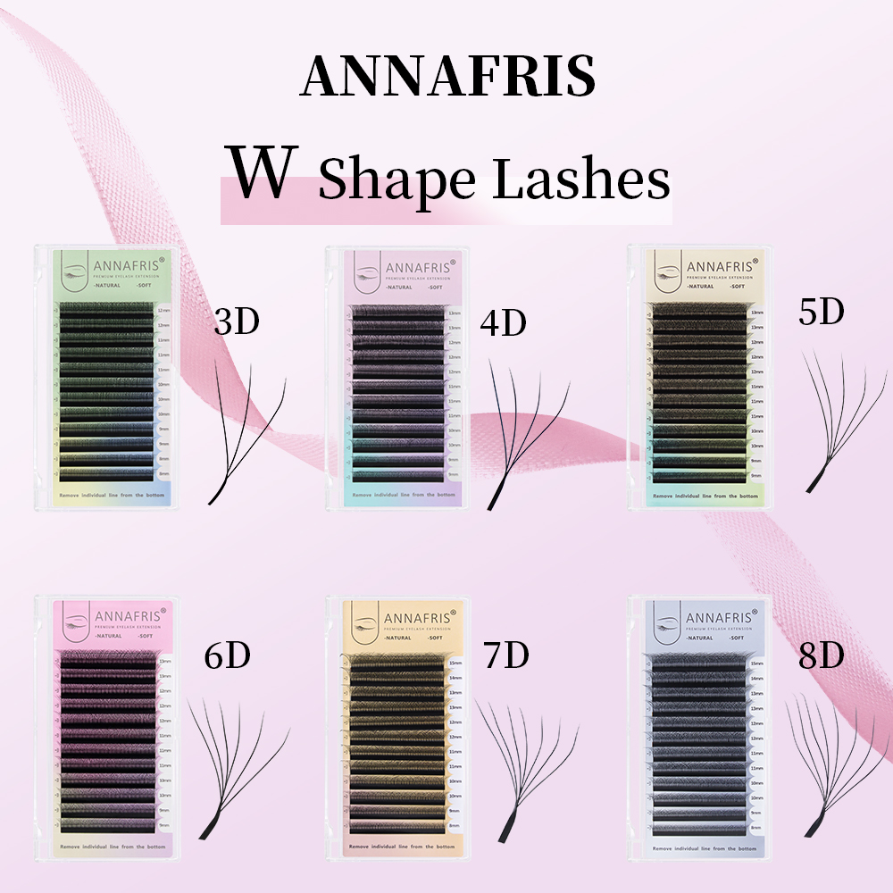 Annafris volume pré-fabricado  - Eyelash Extension For Asian Eyes avaliação e preço