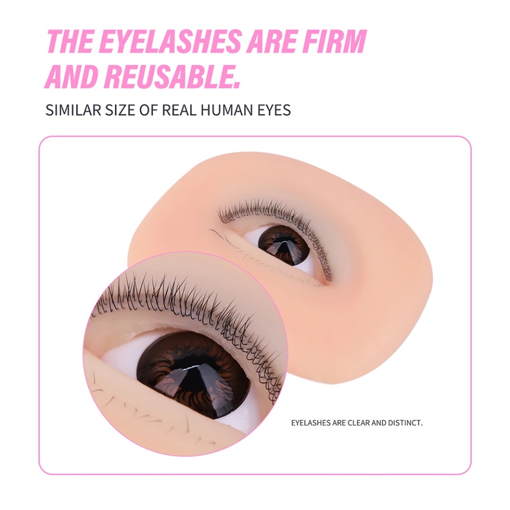 Modelo de Olho de Silicone Reu - Eyelash Extension Doll Eye avaliação e preço