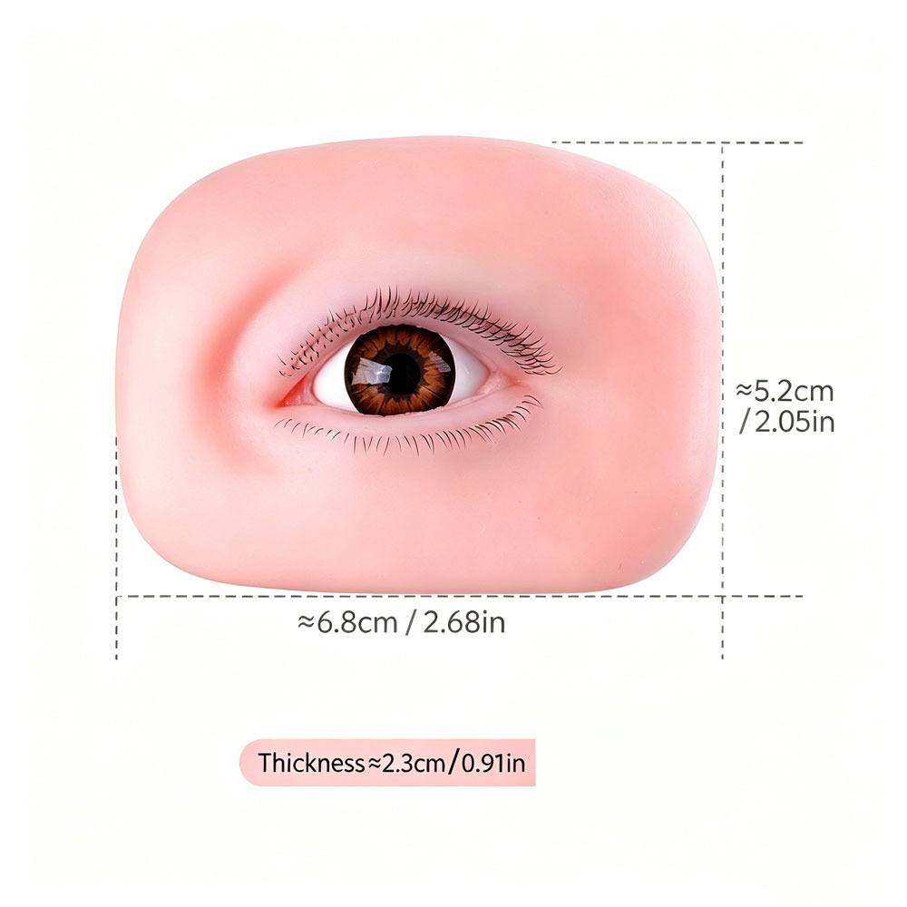 Modelo de Olho de Silicone Reu - Eyelash Extension Doll Eye avaliação e preço