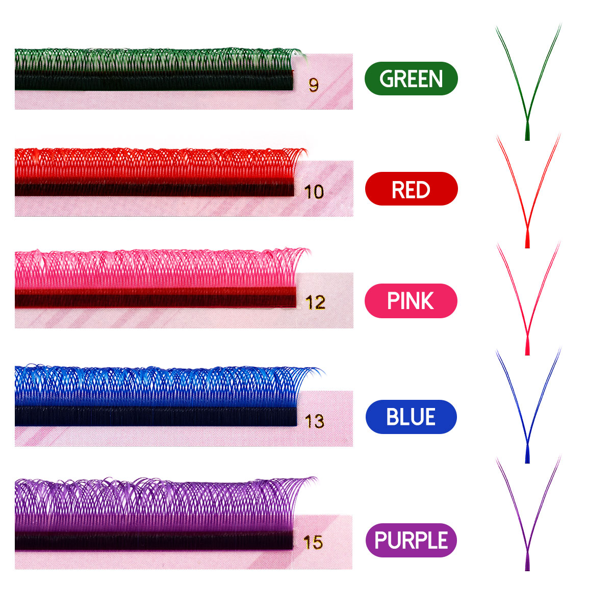 Arison cor misturada yy cílios - Eyelash Extension Double Volume avaliação e preço
