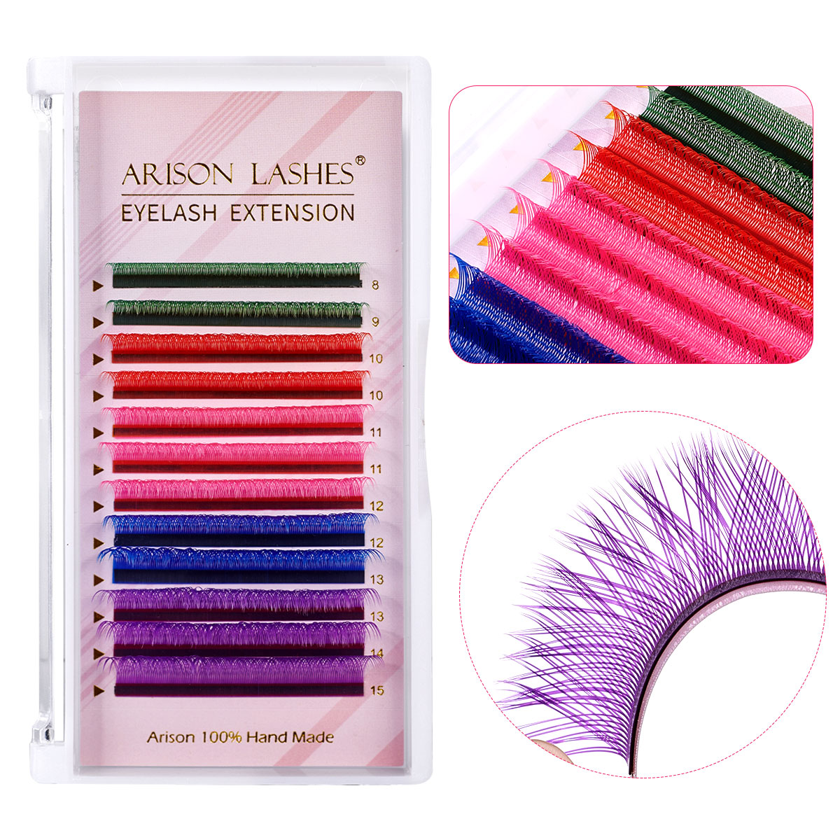 Arison cor misturada yy cílios - Eyelash Extension Double Volume avaliação e preço