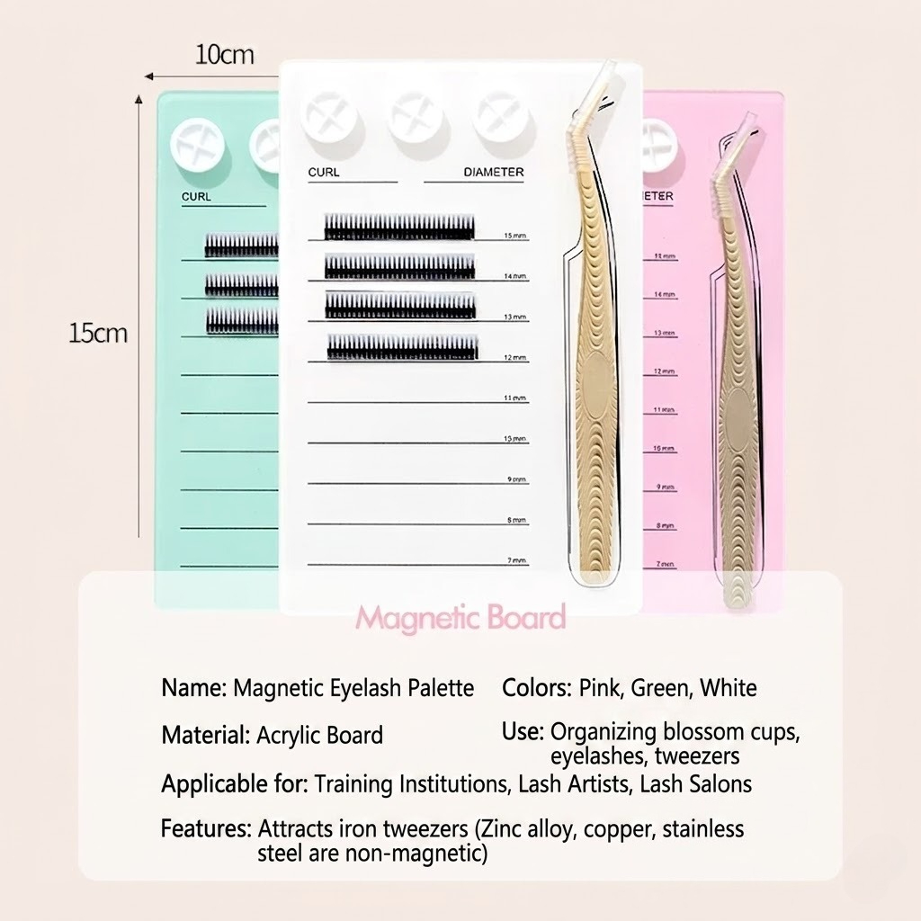 Paleta Magnética para Extensão - Lash Tray Organizer avaliação e preço
