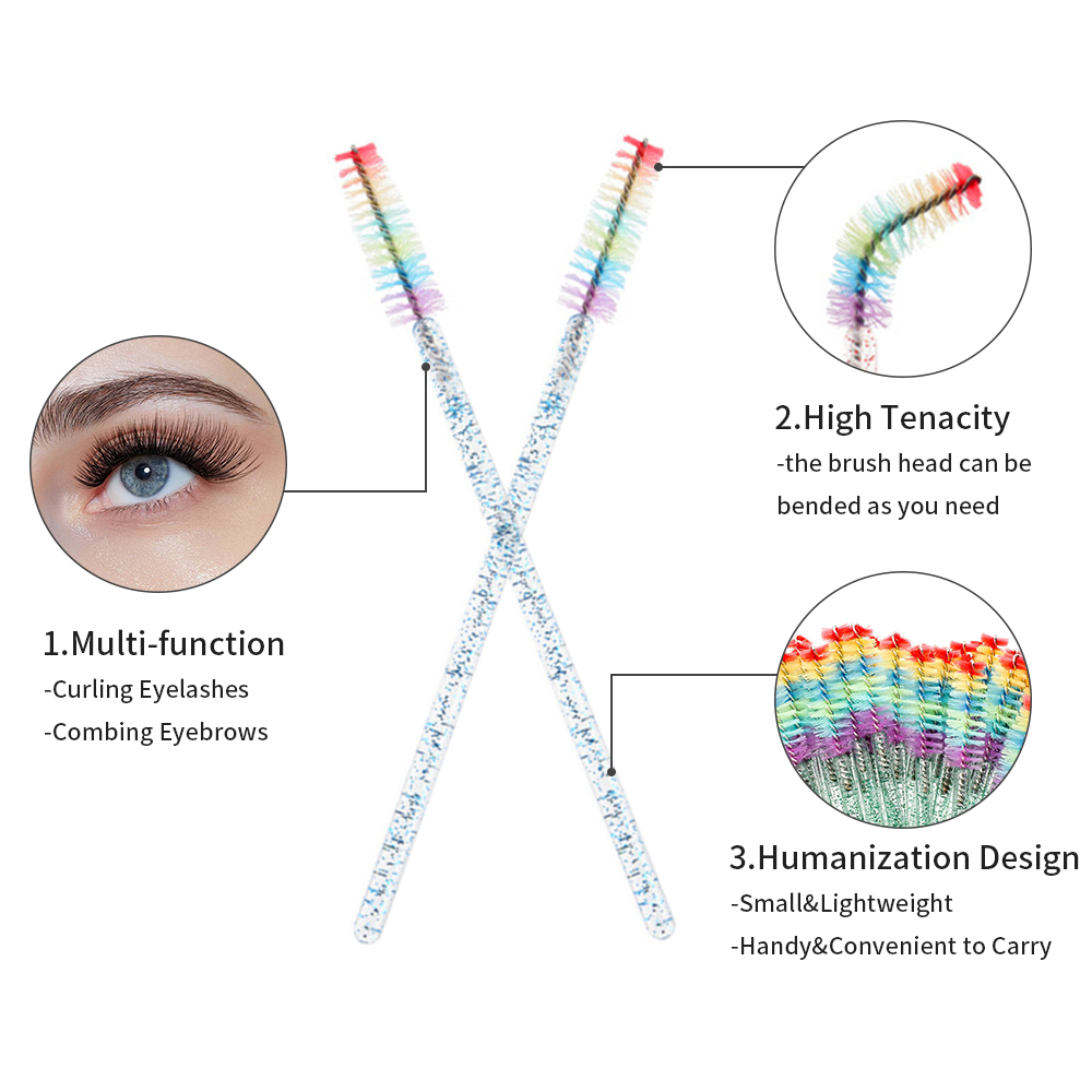 50PCS Pincéis de Maquiagem par - Eyelash Extension Jakarta avaliação e preço