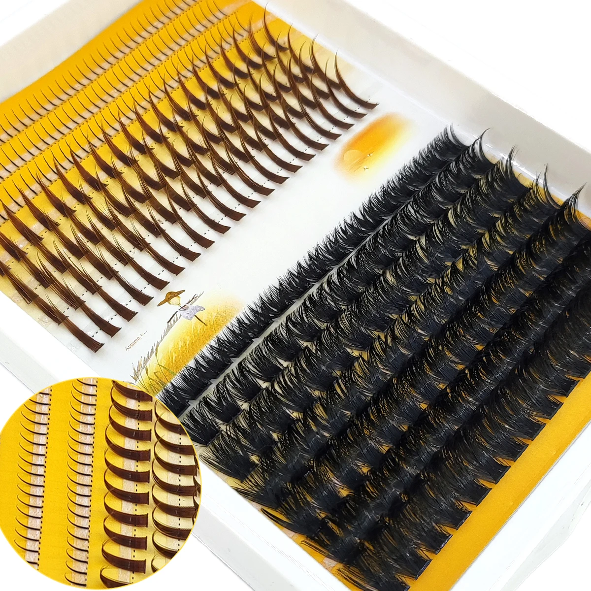 Cílios postiços AMSDCN 60D-120 - Eyelash Extension Doll Eye avaliação e preço
