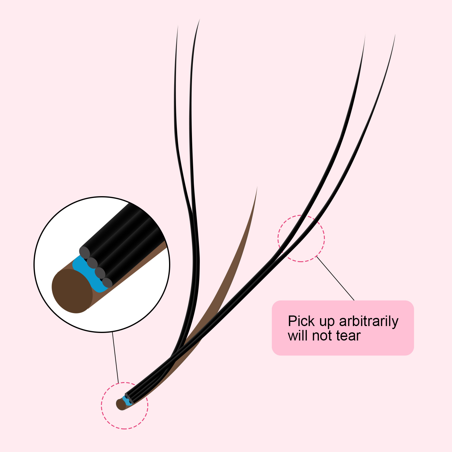 Cílios YY 2D Marrom ARISON com - Eyelash Extension Double Volume avaliação e preço