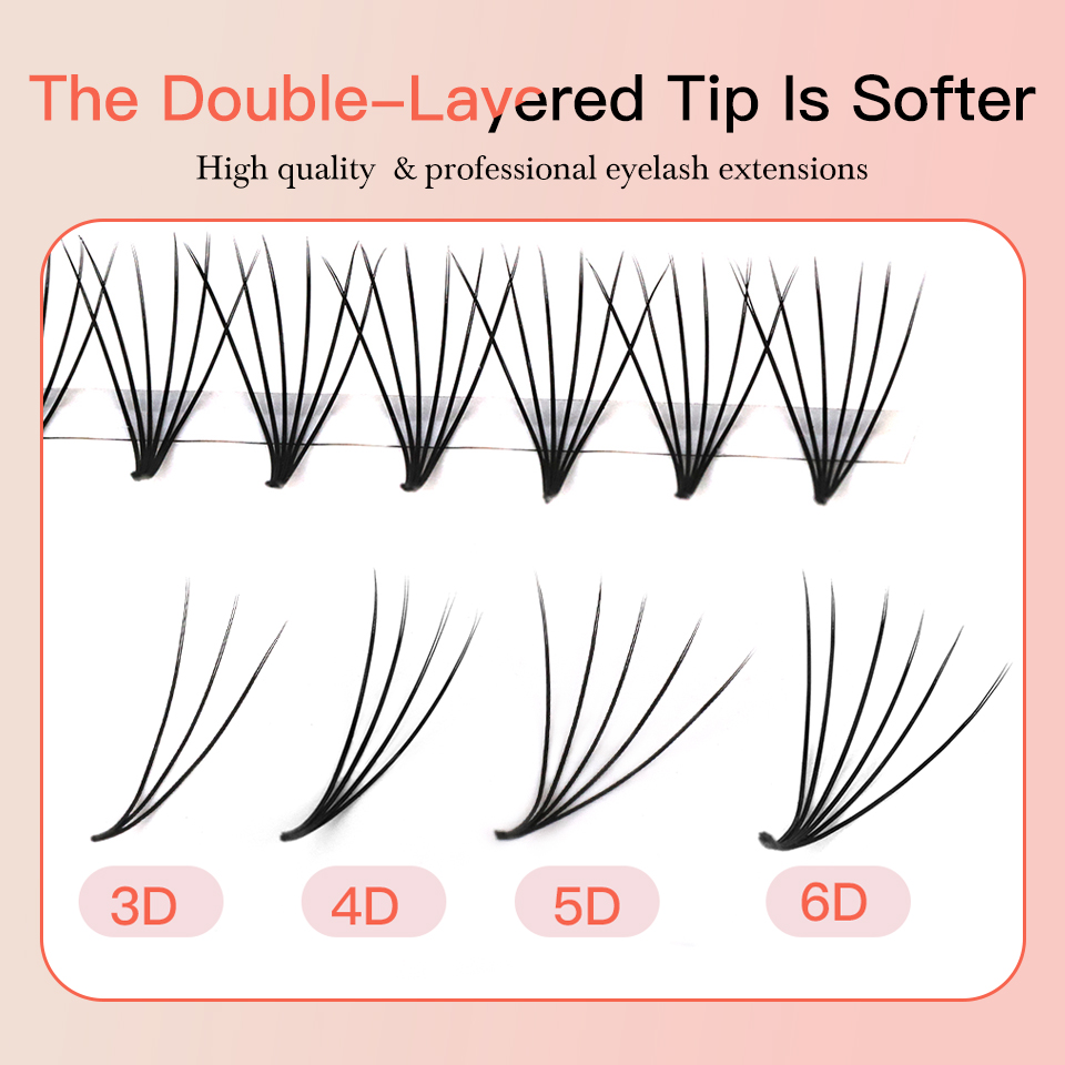 Cílios Premontados AGUUD Camel - Eyelash Extension Double Volume avaliação e preço